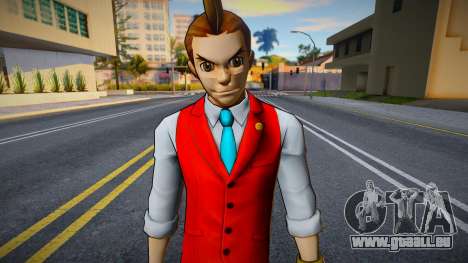 Apollo Justice from Gyakuten Saiban für GTA San Andreas