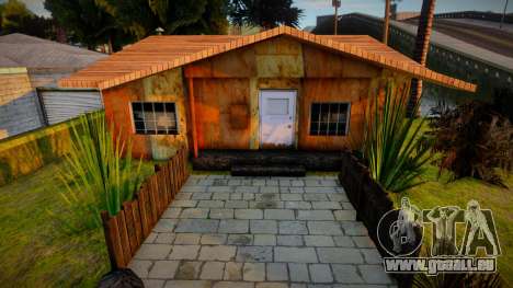 Gangton Houses RETEXTURED pour GTA San Andreas