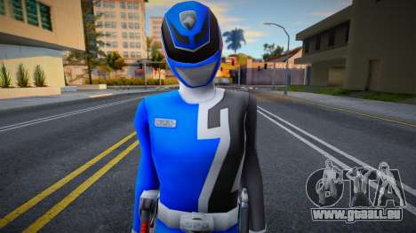 Power Ranger RPM Blue für GTA San Andreas