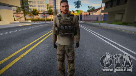 Militaires en uniforme 3 pour GTA San Andreas