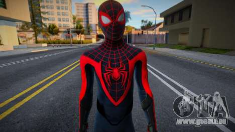 Miles Morales Classic Suit v2, Marvel Spider-Man für GTA San Andreas