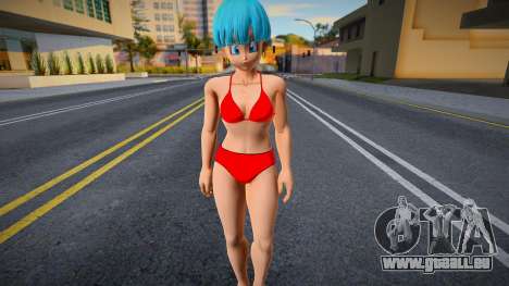 DBXV2 Bulma Bikini pour GTA San Andreas