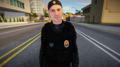 Policier avec gilet pare-balles (PPS) pour GTA San Andreas