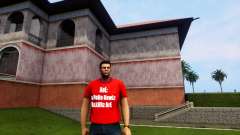 AOL Red T Shirt pour GTA Vice City Definitive Edition