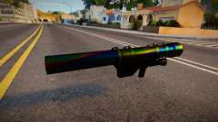 Iridescent Chrome Weapon - Heatseek pour GTA San Andreas