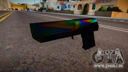 Iridescent Chrome Weapon - Desert Eagle für GTA San Andreas