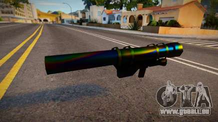 Iridescent Chrome Weapon - Heatseek für GTA San Andreas