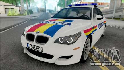 BMW M5 E60 Politia Romana pour GTA San Andreas