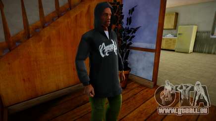 Black Cypress Hill Hoodie für GTA San Andreas