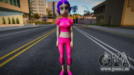 Bombchu Bowling Girl für GTA San Andreas