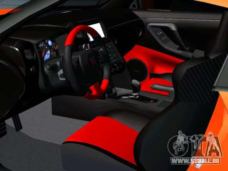 Nissan GT-R R35 AM Plates für GTA San Andreas
