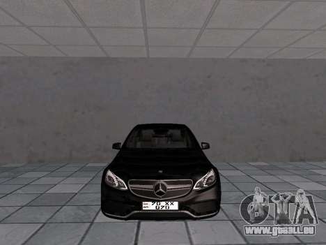 Mercedes Benz E63s AMG (W212) pour GTA San Andreas