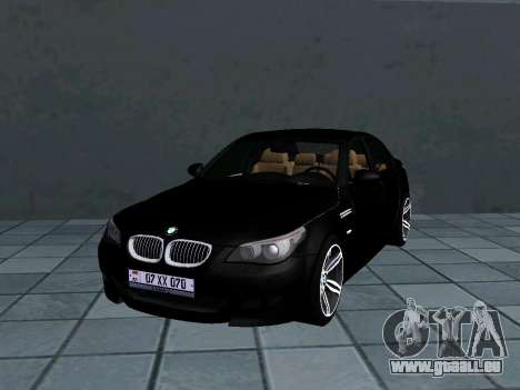 BMW M5 E60 V2 pour GTA San Andreas