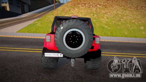 Jeep Wrangler 2012 Rubicon für GTA San Andreas