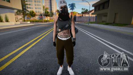 Gang Black Female für GTA San Andreas