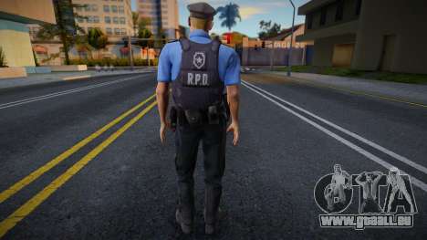 RPD Officers Skin - Resident Evil Remake v26 für GTA San Andreas