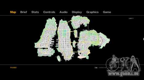 IV Nudle Maps Radar Style für GTA 4