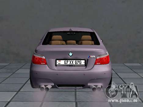 BMW M5 E60 V2 pour GTA San Andreas