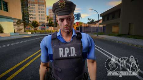 RPD Officers Skin - Resident Evil Remake v26 pour GTA San Andreas