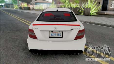 Mercedes-Benz C63 AMG Japan Limited für GTA San Andreas