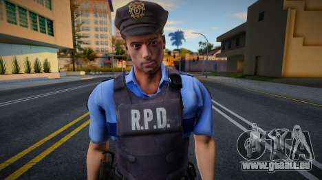 RPD Officers Skin - Resident Evil Remake v27 pour GTA San Andreas