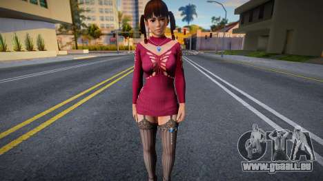 Dead or ALive XV Lei Fang Code Rouge pour GTA San Andreas