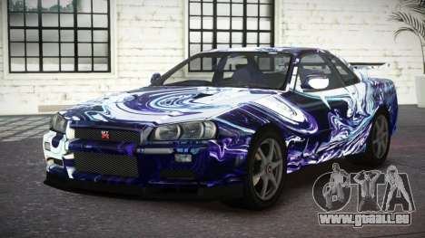 Nissan Skyline R34 Xr S6 pour GTA 4