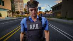 RPD Officers Skin - Resident Evil Remake v26 für GTA San Andreas