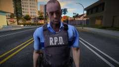 RPD Officers Skin - Resident Evil Remake v23 pour GTA San Andreas
