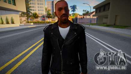 Carl Johnson Biker pour GTA San Andreas