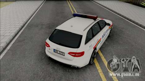 Audi RS4 Politia für GTA San Andreas