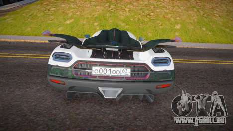 Koenigsegg Agera R (R PROJECT) pour GTA San Andreas