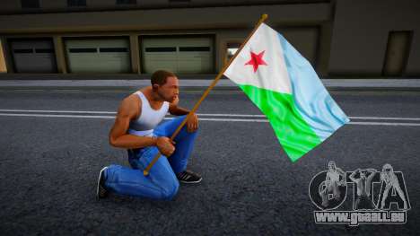 Djibouti Flag pour GTA San Andreas