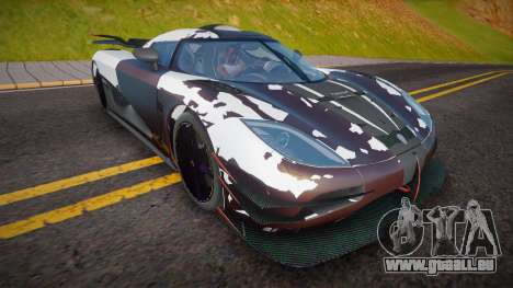 Koenigsegg Agera R (R PROJECT) pour GTA San Andreas