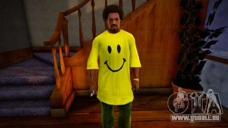 Happy Smile T Shirt für GTA San Andreas