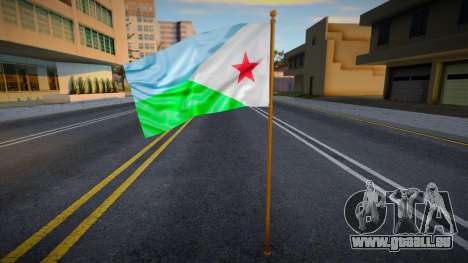 Djibouti Flag pour GTA San Andreas