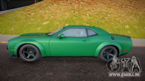 Dodge Challenger SRT Demon (Melon) pour GTA San Andreas