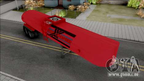 Red Petrol Tanker Trailer pour GTA San Andreas