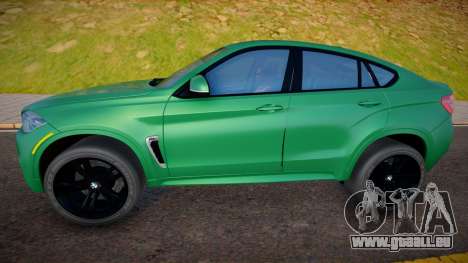 BMW X6M F86 (Hucci Modelling) für GTA San Andreas