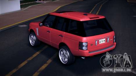 Range Rover Supercharged 2008 (TW Plate) pour GTA Vice City