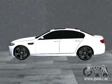 BMW M5 F10 V2 AM Plates für GTA San Andreas