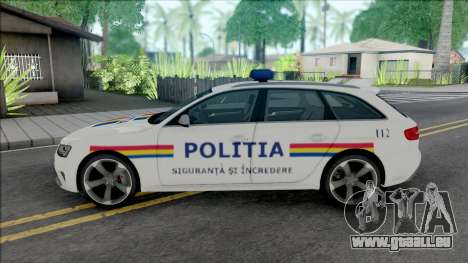 Audi RS4 Politia für GTA San Andreas