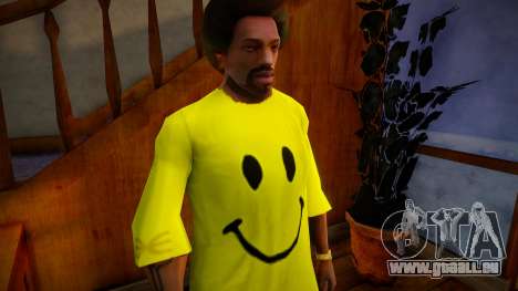 Happy Smile T Shirt für GTA San Andreas