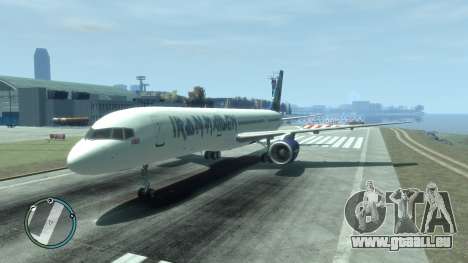 Boeing 757-200 Iron Maiden pour GTA 4