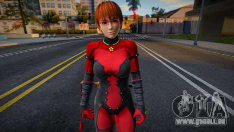 Dead Or Alive 5 - Kasumi (Costume 2) v10 für GTA San Andreas