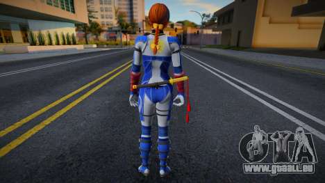 Dead Or Alive 5 - Kasumi (Costume 3) v10 für GTA San Andreas