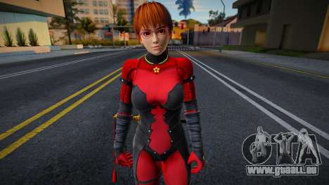 Dead Or Alive 5 - Kasumi (Costume 2) v4 pour GTA San Andreas