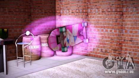 Skateboard Bat Weapon pour GTA Vice City