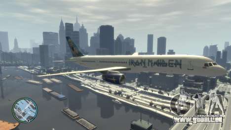 Boeing 757-200 Iron Maiden für GTA 4