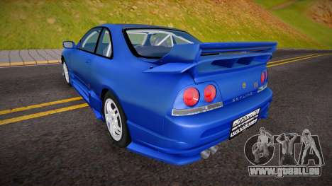 Nissan Skyline GT-R R33 (R PROJECT) für GTA San Andreas